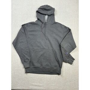 Champion Mens Gray Pullover Hoodie Size Medium / M